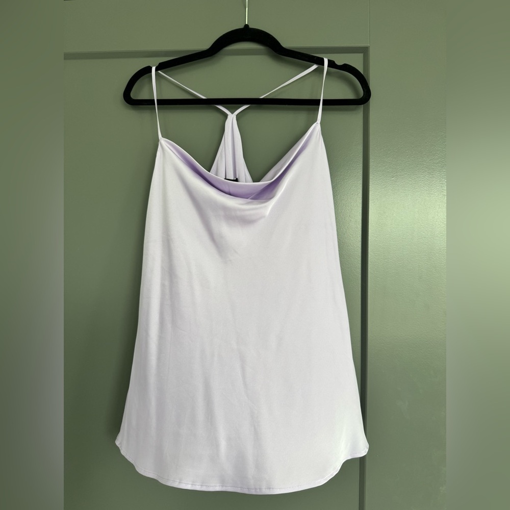 Express White Sleeveless Backless Camisole